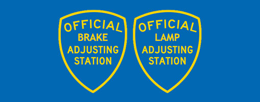Official Brake & Lamp Adjusting Station Official Brake & Lamp Adjusting Station
